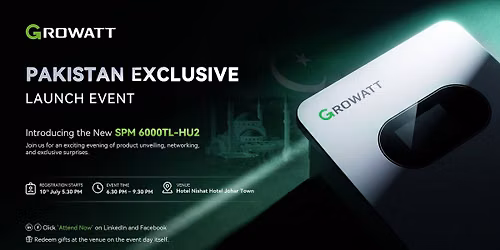 Growatt Pakistan Exclusive Launch Event