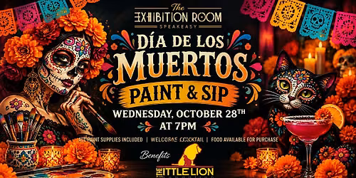 Dia de Los Muertos Paint and Sip