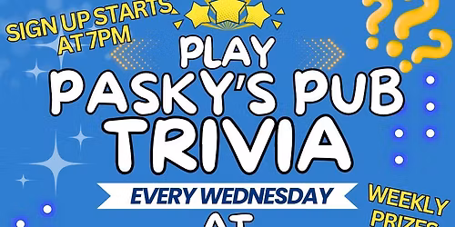 Pasky's Pub Trivia at OTM