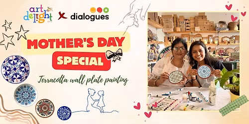 Mother's Day special - Terracotta Wall Plate