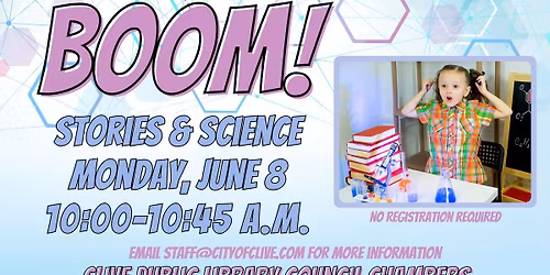 BOOM! Stories & Science!
