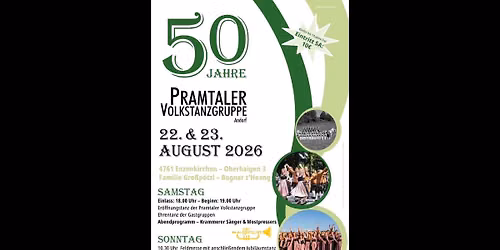 50 Jahre Pramtaler Volkstanzgruppe 