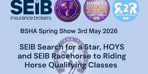 SEIB Search for a Star and R2R HOYS Qualifying Classes at BSHA Spring Show
