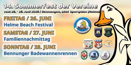 14. Sommerfest der Vereine in Bennungen