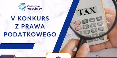 V Konkurs z Prawa Podatkowego 