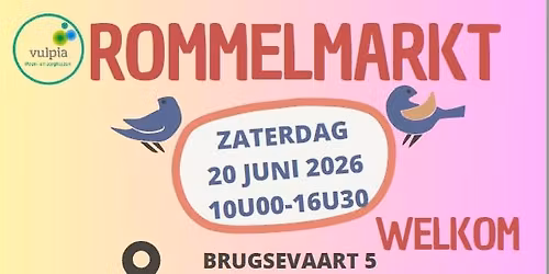 Rommelmarkt - Residentie Brugse Vaart Mariakerke 