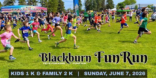 2026 Blackburn Hamlet FunRun (Kids 1k & Family 2k!)