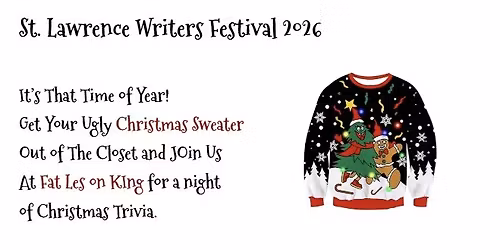St Lawrence Writers Festival Trivia Night