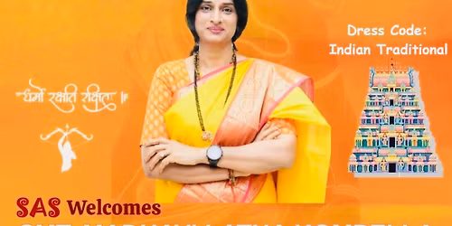 Save your Dharma - Save your Temples - an engaging dialogue with Smt. Madhavi Latha Kompella