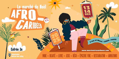 Le march\u00e9 de noel afro-carib\u00e9en