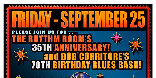 The Rhythm Room\u2019s 35th Anniversary 