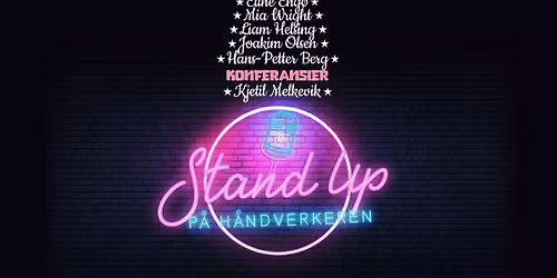 Standup p\u00e5 H\u00e5ndverkeren \/\/ L\u00f8rdag 6. juni