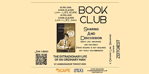 Zeitgeist Book Club: Sharing & Discussion @ L^IFE