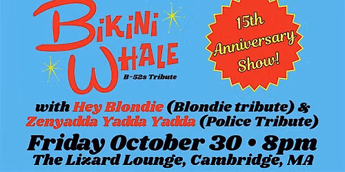 Bikini Whale Halloween Show w\/ Hey Blondie and Zenyadda Yadda Yadda!