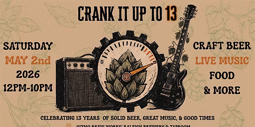 GIZMO'S 13TH ANNIVERSARY PARTY