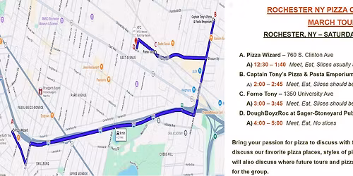 March '26 Pizza Tour - Southeast Rochester