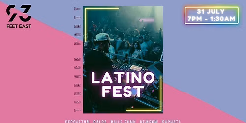 Latino Fest Summer Terrace Party (London) July 2026