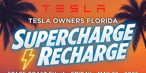 TOFL Supercharge & Recharge Space Coast eVent