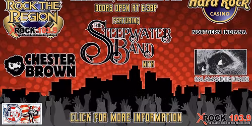 X-Rock 103.9 Rock The Region - The Steepwater Band at Hard Rock Casino Northern Indiana