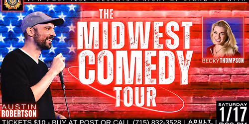 COMEDY NIGHT with the Midwest Comedy Tour!