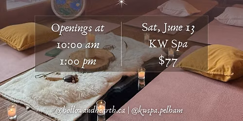 Held at the Hearth: A Shamanic Healing Event