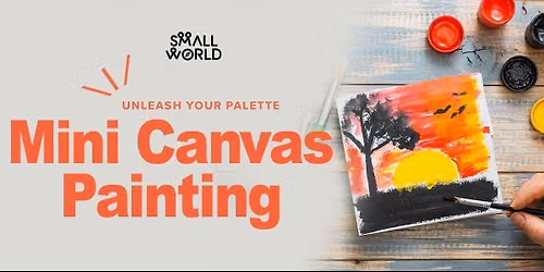 Mini Canvas Painting Art