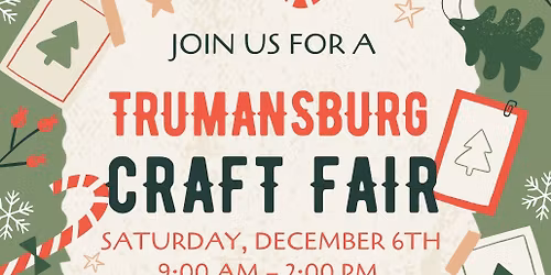 Trumansburg Winter crafts fair