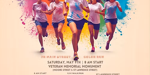 Jr Main Street Color Run & Pioneer Kids Carnival