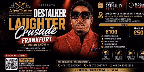 DESTALKER LAUGHTER CRUSADE Frankfurt