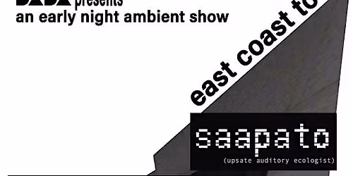 Live ambient performances by Saapato, Ian MacPhee and Many Hands