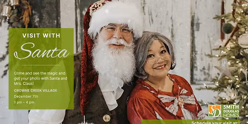 Meet Santa at Crowne Creek Village