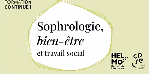 FormatiOn Continue : Sophrologie, bien-\u00eatre et travail social