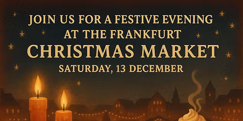 Festive Evening at the Frankfurt Christmas Market
