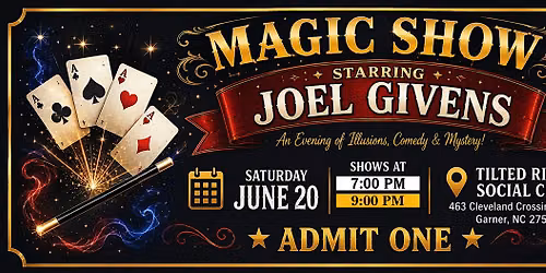 An evening of magic with Joel Givens
