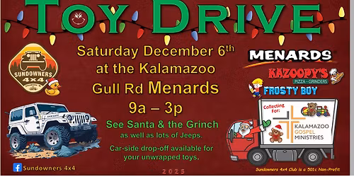 Slim Stull 5th Annual Christmas Toy Drive 