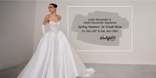 Justin Alexander & JA Signature Trunk Show