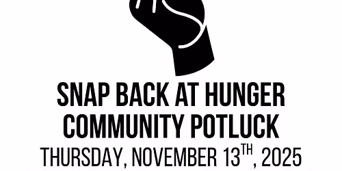 Snap Back at Hunger Community Potluck