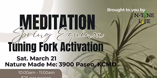 Spring Equinox Meditation and Tuning Fork Activation 