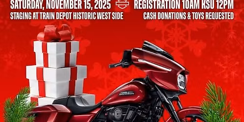 Saturday Nov 15th Boswell\u2019s Country Road HD\u2019s Cookeville TOY Parade.
