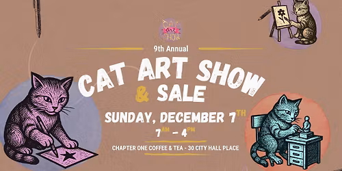 Cat Art Show & Sale - Year 9