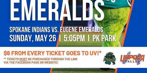 Spokane Indians vs. Eugene Emeralds