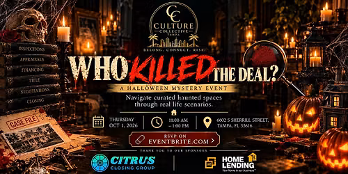 Who Killed the Deal? Halloween Mystery Event
