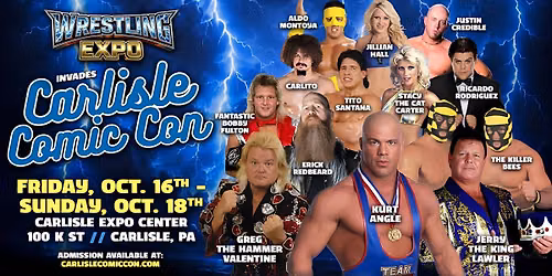 Wrestling Expo Invades Carlisle Comic Con