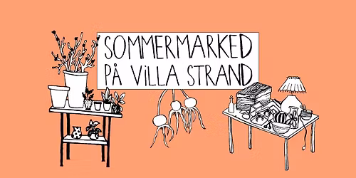 Sommermarked p\u00e5 Villa Strand