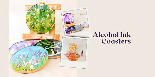 Alcohol Ink Coasters