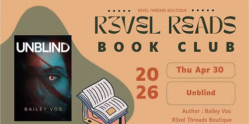 April Book Club- Unblind by Bailey Vos- Craft night edition