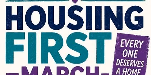 Housing First Vancouver March