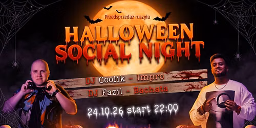 \ud83c\udf83 HALLOWEEN SOCIAL NIGHT | 24.10.2026 \ud83c\udf83