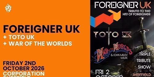 Foreigner, Toto and War of the Worlds
