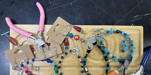 Make Something Beautiful: Beaded Bracelet & Earrings Workshop